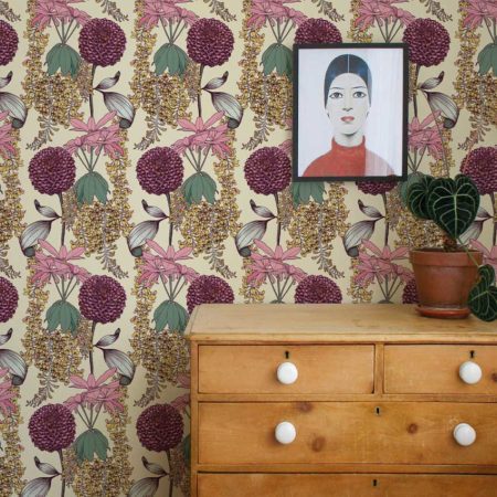 Laburnum-Raspberry-Wallpaper-By-Abigail-Borg,-abigailborg