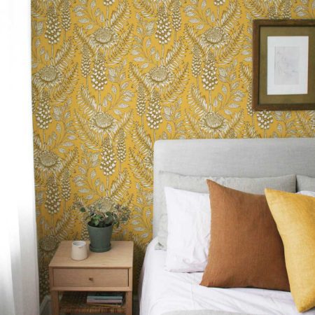 muscari-mustard-wallpaper-Abigail-Borg