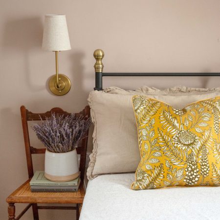Muscari-Mustard-Cushion-By-Abigail-Borg-lifestyle