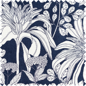 Mathilda Navy Fabric