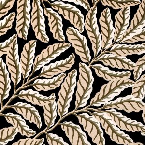 Leafy Clay Wallpaper