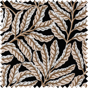 Leafy Clay Fabric Sample