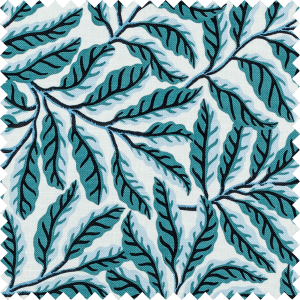 Leafy Forest Fabric Sample