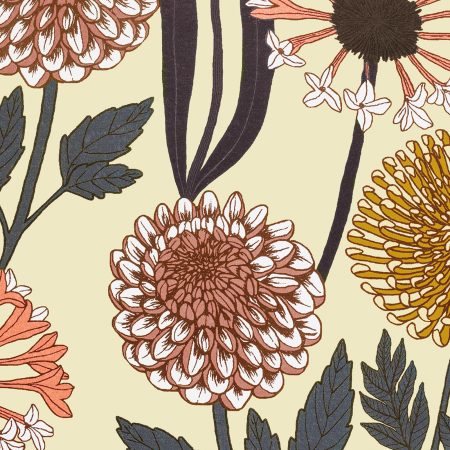 Wild-Garden-Coral-Wallpaper-By-Abigail-Borg-3